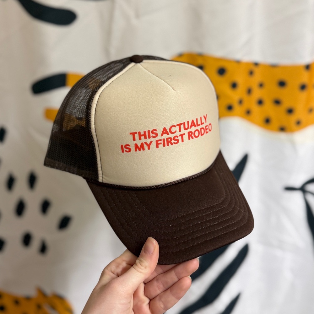 This actually is my first rodeo hat SOLD